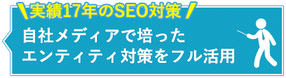 実績17年のSEO対策・自社メディアで培ったエンティティ対策をフル活用した
AIO・LLMO完全対応のオウンドメディア運用